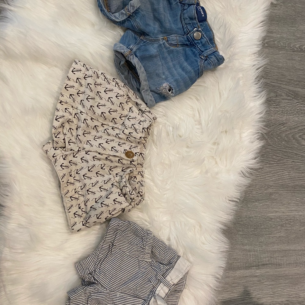 Toddler girl shorts bundle